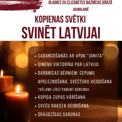 Kopienas svētki "Svinēt Latvijai"