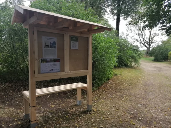 Iedegts Olaines Sv. Elizabetes baznīcas ārsienu apgaismojums